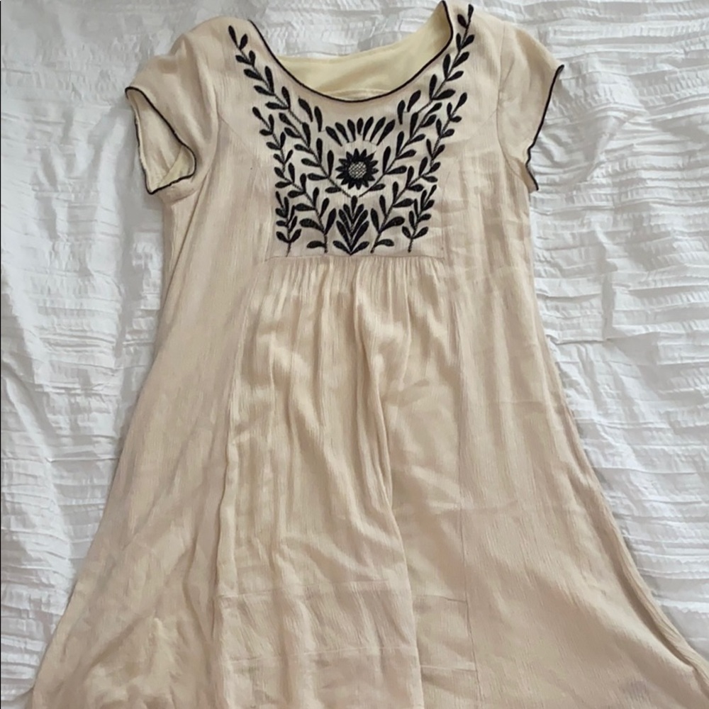 Tan dress